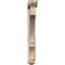 Ekena Millwork Balboa Arts and Crafts Smooth Bracket w/ Offset Brace, Douglas Fir, 5 1/2"W x 38"D x 44"H BKT0604X38X44BOA03SDF - alternate 3
